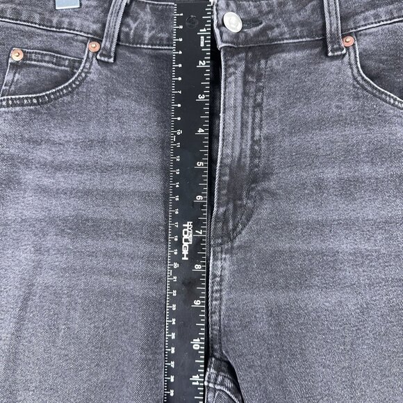 H&M Womens Ankle Skinny Jeans High Rise Five Design Pockets Womens Black Size 12 - Picture 8 of 12